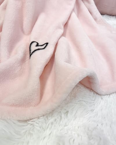 MTOnlinehandel Einhorn Decke 150x200 cm ☆ Geschenke für Mädchen, Fleece-Decke flauschig in rosa, Kuscheldecke Teenager ☆ Kuscheldecke Regenbogen ☆ Geburtstagsgeschenk Unicorn