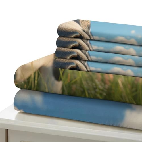 Linge de lit vaches laitières 3D finition microfibre super douce