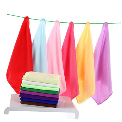 Mobestech 15Piezas Toalla de Microfibra Ultra Fina Paños de Limpieza para Absorbente y Multiusos Color