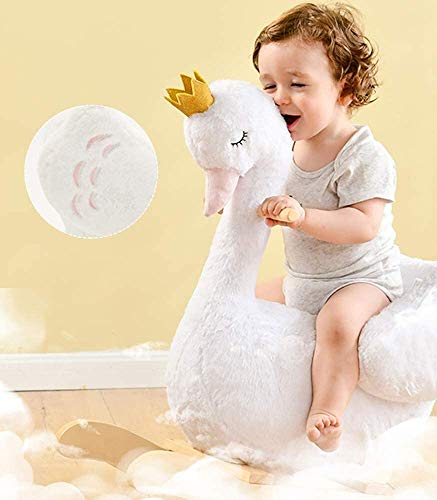 Schaukelpferd Plüsch Schaukeltier Pferd Baby-Schaukelpferd for 1-3 Jährige, Rocking Spielzeug for Kleinkind, Kind Rocker… – Bild 4