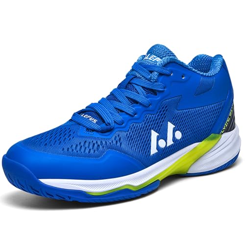 Chaussures de badminton anti-glisse semelle caoutchouc homme pour salle