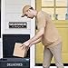 Please Leave Packages and Deliveries Here Sign Sticker，Self-Adhesive Waterproof Vinyl Delivery Signs for Packages, Place Packages Here Sign for Home，Office，Shop，Box, Door（10