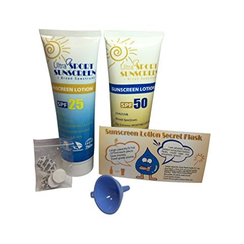 Doxa Sly Sippy Petaca secreta, diseño de Protector solar (2 unidades) Cover