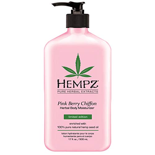Hempz Pink berry chiffon herbal body moisturizer, 17 Ounce