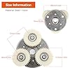 Jwthee Planetary Gear, Electric Motor Gear Clutch E Bike Replacement Parts 36T Planetary Nylon Gears for Electric Bicycle 500W 750W #1