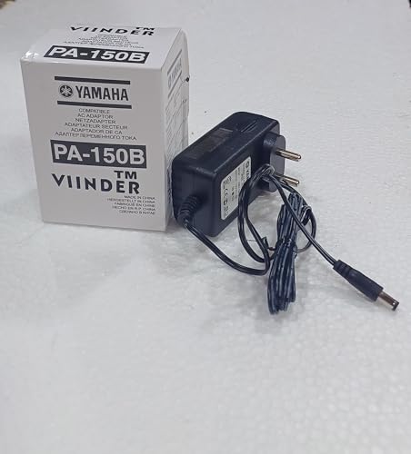 Image of Compatible PA 150B Adapter for Yamaha Keyboard PSR I 500, I 400, I 455 Multi 12PA 150 B