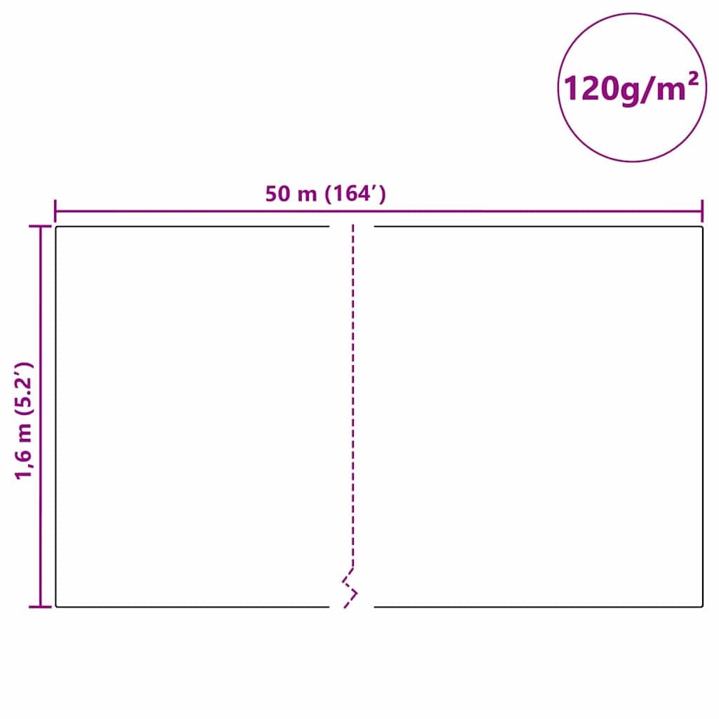 Zimowa ochrona roślin, zielona, włóknina, 50 x 1,6 m, odporna na działanie promieni UV, wielokrotnego użytku, akcesoria do pielęgnacji ogrodu, idealna do pielęgnacji trawników, grządek i uprawy gleby
