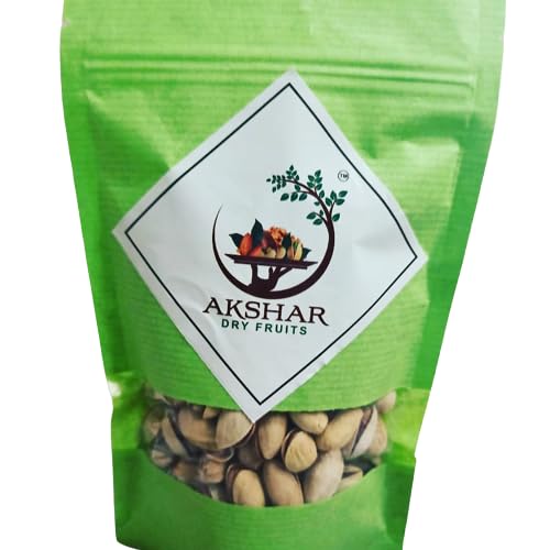 AKSHAR DRY FRUITS Roasted Pistachios, Pista Dry Fruit, Shelled Nuts