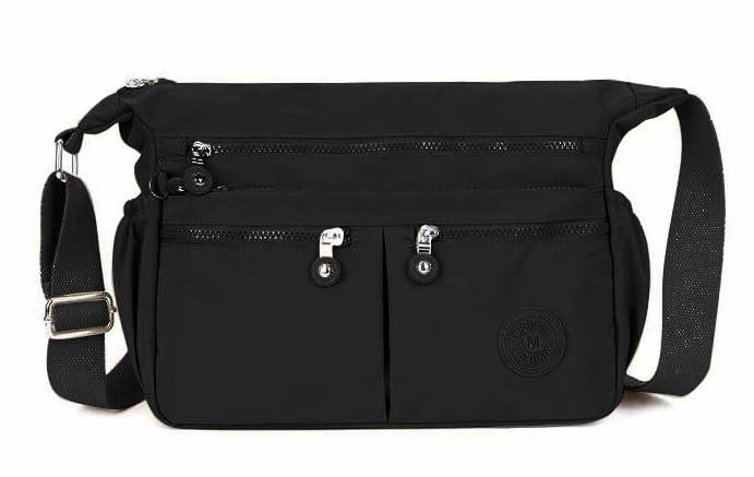 Image of MOCA Womens Waterproof Nylon Crossbody Sling Bag for Women - Lightweight, Durable, Stylish Shoulder Bag for Teens, Women Office, Travel & Everyday Use