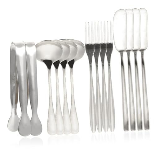 ABOOFAN Complete Kitchen Tool Set Cheese Knife Butter Knife Coffee Spoon Dessert Spoon