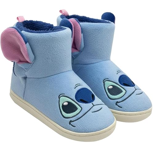 Chaussons Stitch Fille pour des Matins d'Hiver Chauds à la Maison