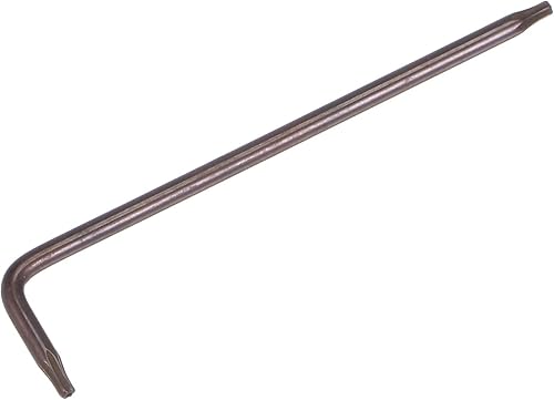 Miniatura 3 de uxcell T8 Anti manipulación Torx Star Key Bit Llave, forma de L 3.15 pulgadas brazo largo, acero S2 4 PC