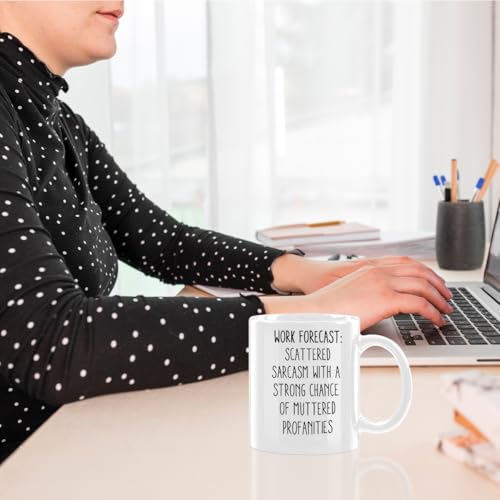 Taza de cerámica casual con diseño divertido 11 onzas miniatura 5
