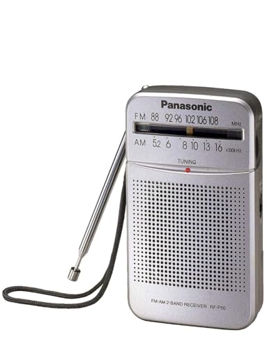 Panasonic RF-P50DEG-S transistor AM FM compact à piles couleur argent