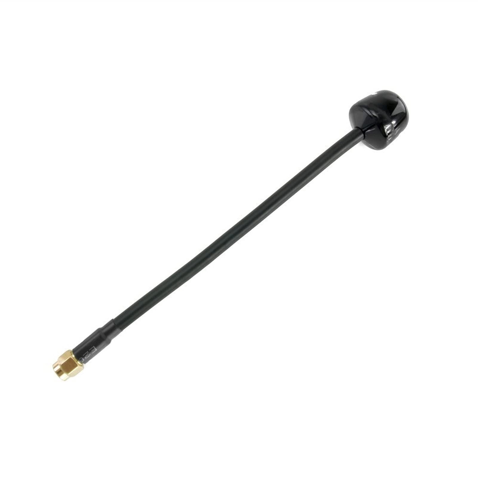 Antena FPV de Largo Alcance 5.8GHz 2.2dBi Gain para Fatshark EV200D FPV Gafas FPV RC Racing Drone Modelos RC Drone FPV Antena (Color: Ángulo Recto)