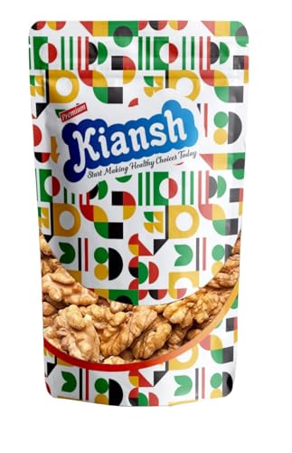 Image of Kiansh Walnuts /Akhrot (Kiansh California Walnuts kernels, 400g)