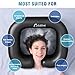 Cehim Inflatable Shampoo Basin - Portable Shampoo Bowl, Hair Washing Basin for Bedridden, Disabled,Injured, Hair Wash Tub for Dreadlocks and at Home Sink Washing (Black, 15in Inner)