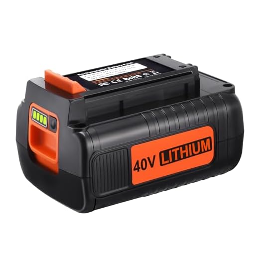 Powerextra 3.0Ah 40-Volt MAX Replacement Battery Compatible with Black&Decker LBX2040 LBX36 LBXR36 LBXR2036 40V Lithium Ion Battery