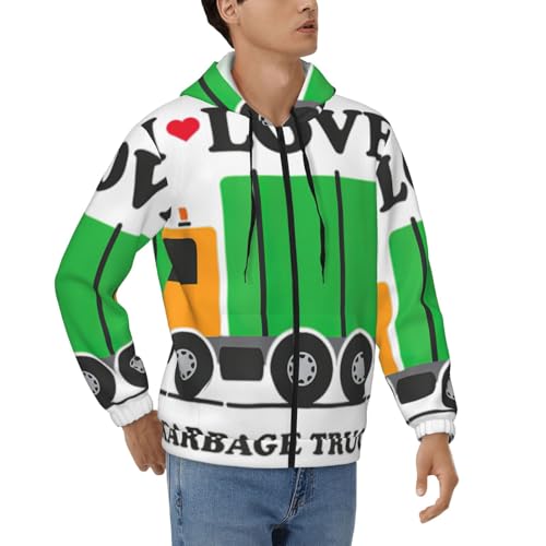 Sweat à capuche zippé contre le froid tissu doux thermique homme toutes tailles S-3XL