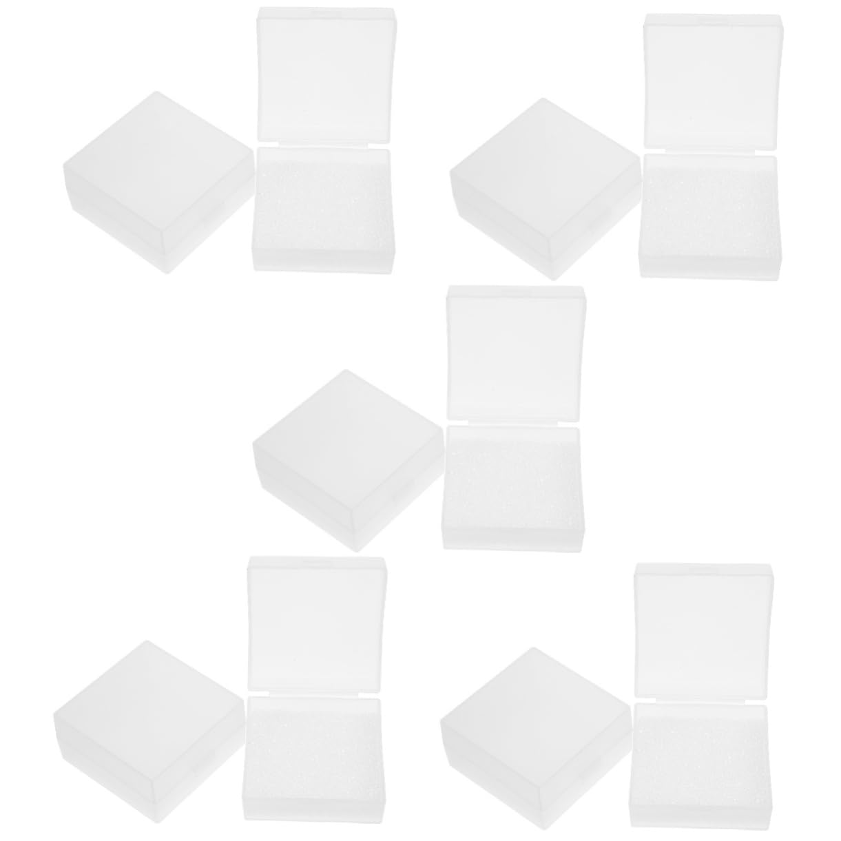 MAGICLULU 10piezas Caja De Jabón De Viaje con Esponja Portátil y Sellada para Acampar y Uso Diario