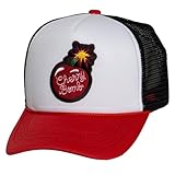 Photo Gallery top headwear cappello da camionista cherry bomb da uomo da donna, in rete, bianco/rosso Photo Gallery top headwear cappello da camionista cherry bomb da uomo da donna, in rete, bianco/rosso