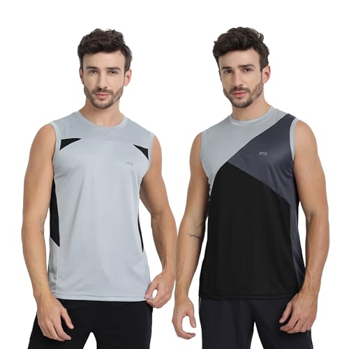 Image of FTX Men's Solid Regular Fit T-Shirt