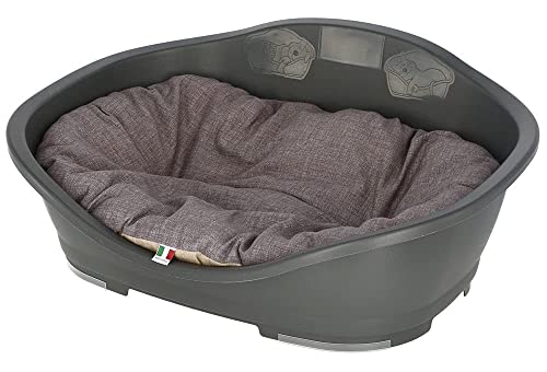 Kerbl Pet 80354 Liegekissen Loneta, 64 x 48 cm, braun/grau
