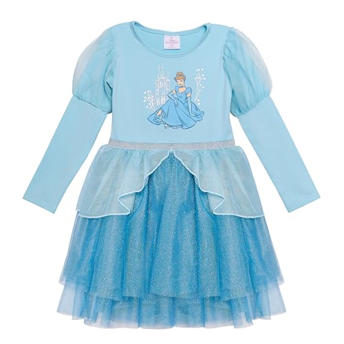 Robe princesse Disney fille manches longues tutu enfant pas cher