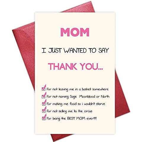 Funny Mother's Day card, Happy Mother's Day Greeting Cards, Mother's Day Gift, Birthday Card for Mom Cover