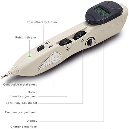 Electronic Acupuncture Pen Device Acupuncture & Moxibustion Pen Massage Pointer Muscle Stimulator Device