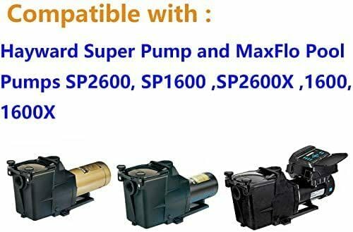 Miniatura 6 de Reemplazo hayward super bomba 1 12 hp Juntas de sello reconstruir, kit de piezas de piscina 3 para SPX1600TRA SP1600Z2 PS-201 SPX1600R SPX1600S