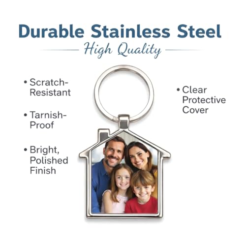 Image of magical gifts Customized Keychains, Unique Personalized Key RIngs and Charms with Your Photos /Name /Design for Bags /Bikes /Car and Gifting Purposes