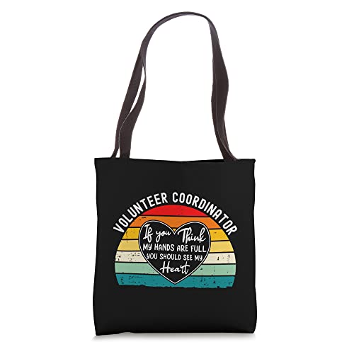 Bolsa tote de agradecimiento para coordinador de voluntarios miniatura 1