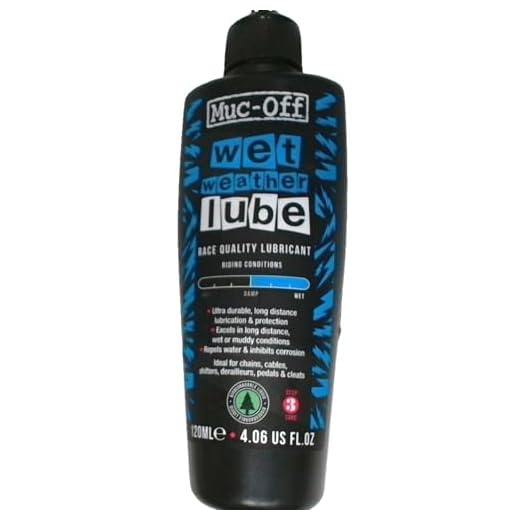 LIQUI MOLY 6055 Bike Kettenspray 400 ml 6 Muc-Off MUC967 Wet Lube, Mehrfarbig, 120 ml