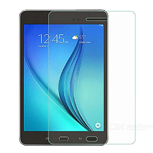 MUNDDY® - Pack DE 2 Protectores Cristal Templado para Samsung Galaxy Tab A 8.0 T350 T355 SM-T355...