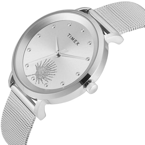 Image of TIMEX Analog Watch for Woman with Round Dial & Water Resistant Women's Wrist Watches