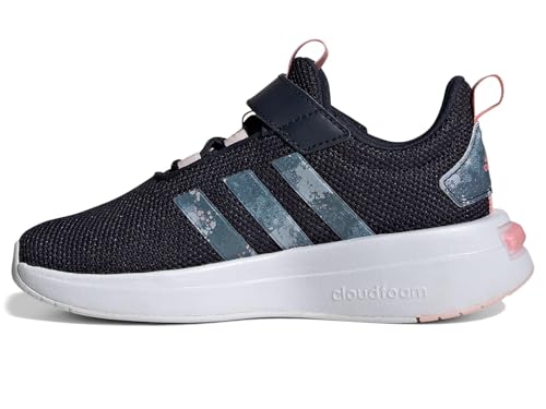 adidas Racer TR23 Elastic Lace & Strap Sneaker, Legend Ink/Semi Pink Spark/Sandy Pink, 7 US Unisex Big Kid4