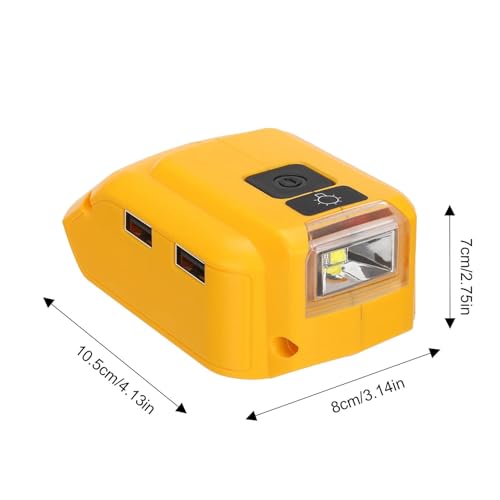 Convertisseur de batterie de secours portable avec sorties USB et DC - 2