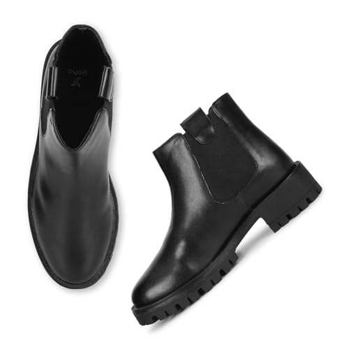 Image of YOHO Women Comfortable Boots Collection | Extra Cushioned Foot Bed And Skin Friendly Ankle Boot With Heels | Trendy, Stylish, Casual Boots | Winter, Snow And Holiday Outings