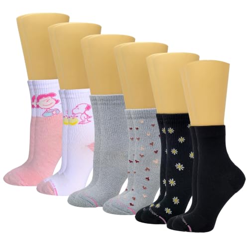 Image of Mid-Crew Compression Socks | Half-Cushion | Dr Motion ( 6 Pairs )