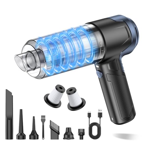 JONYJ Cordless Handheld Vacuum 16000Pa 2-in-1 Air Duster