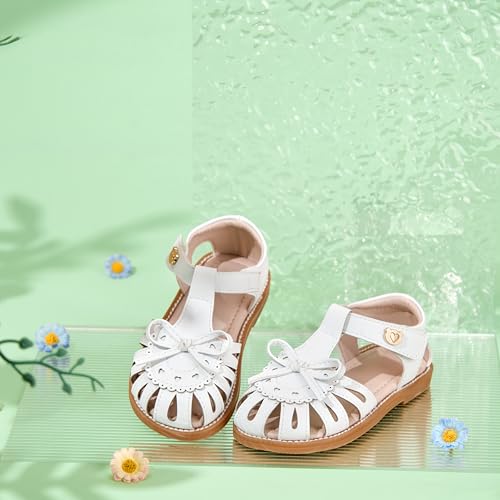 Image of GINFIVE Toddler Girls Sandals Girls Toddler Sandals Little Girls Kids Shoes