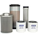 XYZIL Maintenance Filter Kit Compatible with Kubota KX040-4 Mini Excavator RD158-42270 RD158-42280