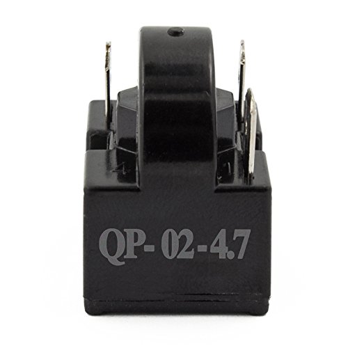 New Qp2-4.7 Start Relay Refrigerator Ptc Ohm 3 Pin For Vissani Danby Compressor #TOP4