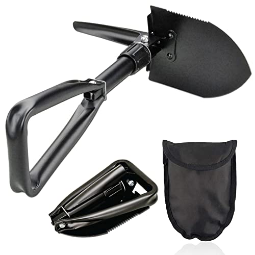 Pala Plegable Multifuncional 46,5 CM Negra