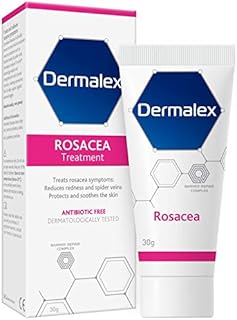 Dermalex Rosacea Treatment  Clinically Proven to Treat Mild to Moderate Rosacea Symptoms  30 g