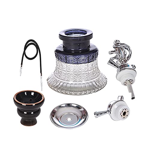 DBGA Shisha Set, 1/2 Schläuchen 100cm, Premium-Shisha-Set mit Kamin, Silikonschlauch-Set, für Besseres Shisha Rauchen – Bild 3