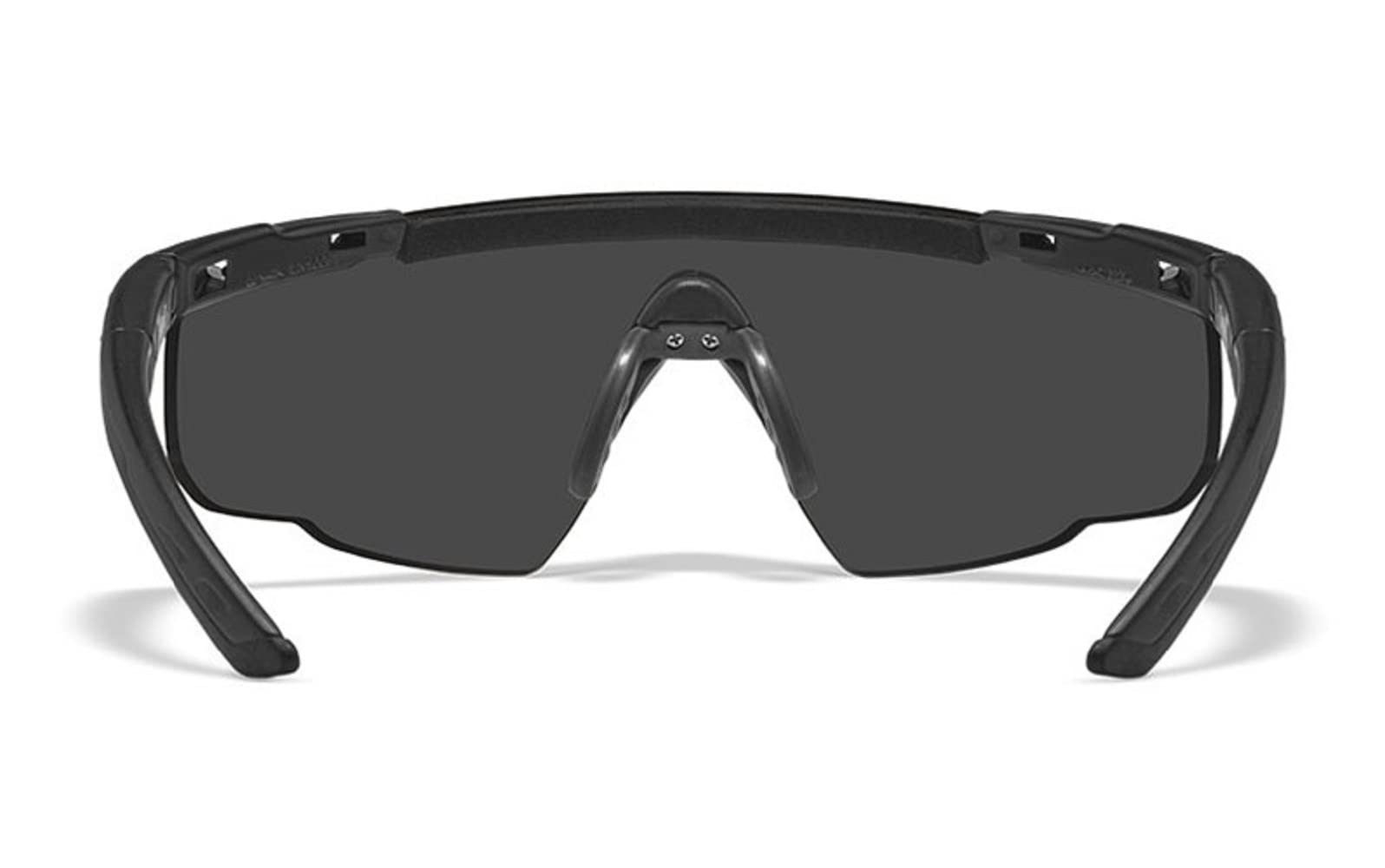 Wiley X Saber Advanced - Gafas de protección, color ahumado/transparente