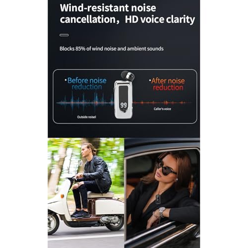 Auricular Bluetooth GOWENIC con micrófono y cancelación ENC miniatura 7