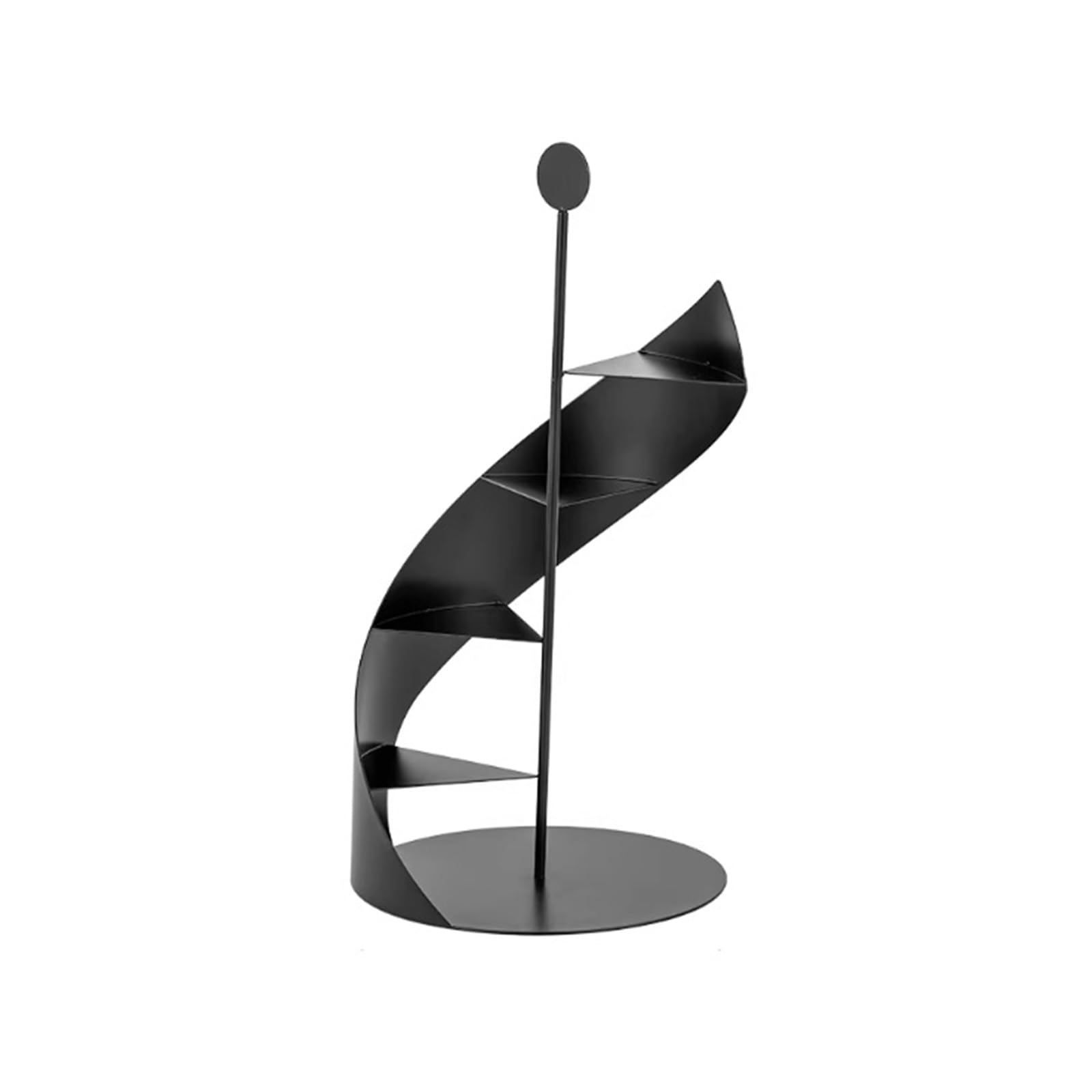 1M2nO3pK Cake Stand Rotating Multi-tier Cake Stands, Buffet Display, And For Creative Desserts Cupcake Stands(Black)